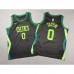2025 NBA Kids Boston Celtics TATUM #0 Black City Edition NBA Kids Jersey-5511975