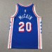 NBA Kids Philadelphia 76ers McCAIN #20 Blue NBA Kids Jersey-6595040