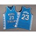 NBA Kids North Carolina JORDAN #23 Blue NBA Kids Jersey-8950392