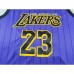 Los Angeles Lakers JAEMS #23 Purple City Edition NBA Jersey-4524082