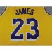 Los Angeles Lakers JAEMS #23 Yellow NBA Jersey-2965665