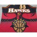 Atlanta Hawks MUTOMBO #55 Red Black NBA Jersey-9100453