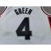 2025 Houston Rockets GREEN #4 White City Edition NBA Jersey-7780223
