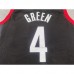 Houston Rockets GREEN #4 Black NBA Jersey-7946627