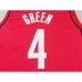 Houston Rockets GREEN #4 Red NBA Jersey-9876585