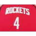 Houston Rockets GREEN #4 Red NBA Jersey-9876585