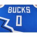 2025 Milwaukee Bucks LILLARD #0 Blue City Edition NBA Jersey-2029241