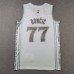 2025 Dallas Mavericks DONCIC #77 White City Edition NBA Jersey-2306707