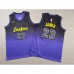 NBA Kids Los Angeles Lakers JAMES #23 Purple City Edition NBA Kids Jersey-4469376