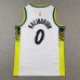 NBA Kids Indiana Pacers HALIBURTON #0 White NBA Kids Jersey-3100700