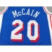 GPhiladelphia 76ers McCAIN #20 Blue NBA Jersey-938119