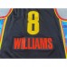 2025 Oklahoma City Thunder City WILLIAMS #8 Black City Edition NBA Jersey-6853215