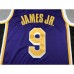 Los Angeles Lakers JAMES JR #9 Purple NBA Jersey-5951607