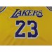 Los Angeles Lakers JAMES #23 Yellow NBA Jersey-8250564