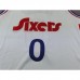 2025 Philadelphia 76ers MAXEY #0 White City Edition NBA Jersey-4031673