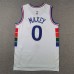 2025 Philadelphia 76ers MAXEY #0 White City Edition NBA Jersey-4031673