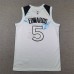 2025 Minnesota Timberwolves EDWARDS #5 White City Edition NBA Jersey-8293782