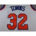 New York Knicks TOWNS #32 White NBA Jersey-3224582