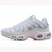 Air Max TN Plus Women Running Shoes-White/Gray-7347052