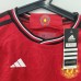 STOCK CLEARANCE [SIZE 22] 23/24 Manchester United M-U Home Red Jersey Kit short sleeve (Shirt + Short)-2842703