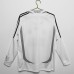 Retro 06/07 Real Madrid Home White Gray Jersey Version Long Sleeve-6750528
