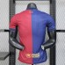 24/25 Barcelona Home X Travis Scott Red Navy Blue Jersey Kit short sleeve (Player Version)-993727