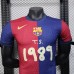 24/25 Barcelona Home X Travis Scott Red Navy Blue Jersey Kit short sleeve (Player Version)-9529938