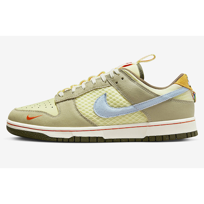 SB Dunk Low“Cartoon”Running Shoes-Khkia/Blue-8702556
