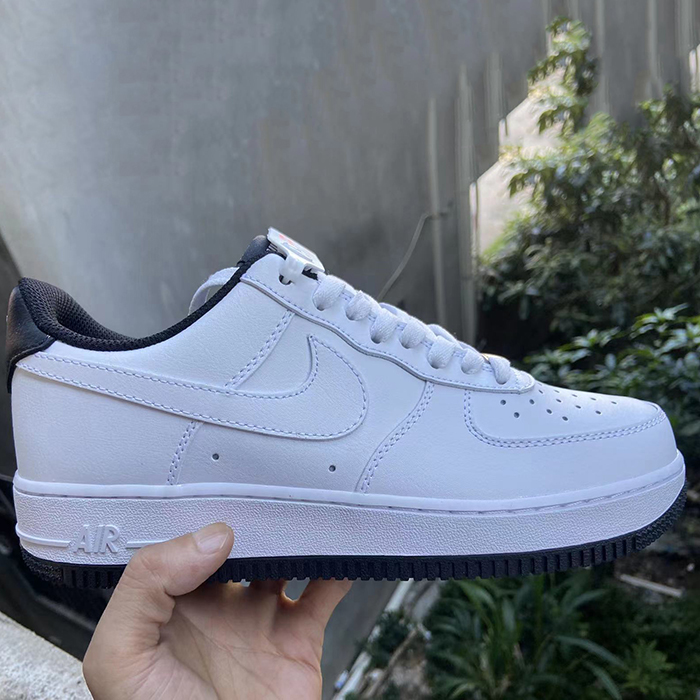Air Force 1 AF1 Running Shoes-White/Black-478992