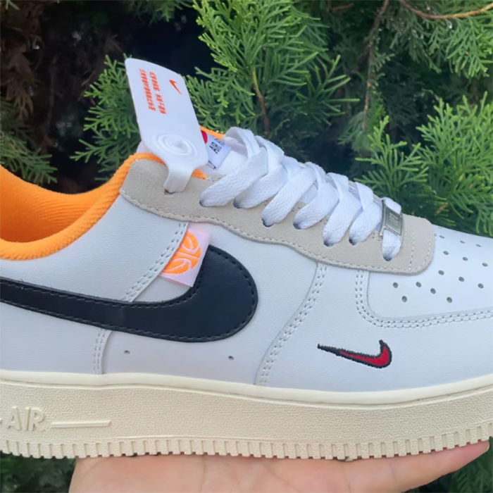 Air Force 1 AF1 Running Shoes-White/Black-4732073