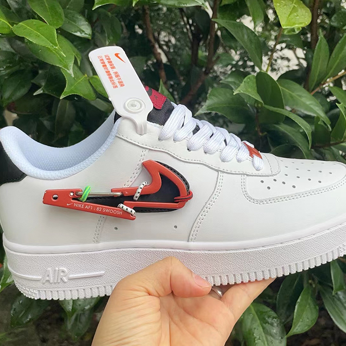 Air Force 1 AF1 Running Shoes-White/Black-421933