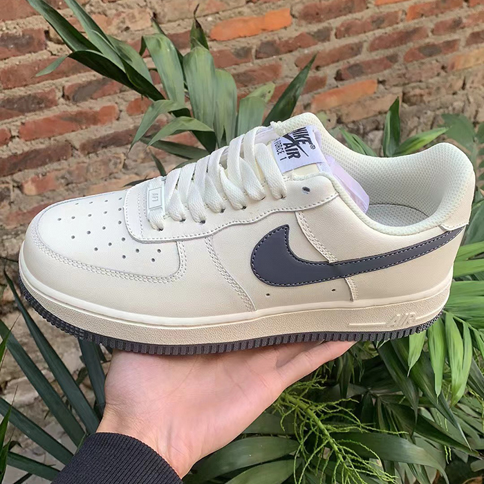 Air Force 1 AF1 Running Shoes-White/Nvay Blue-8871882
