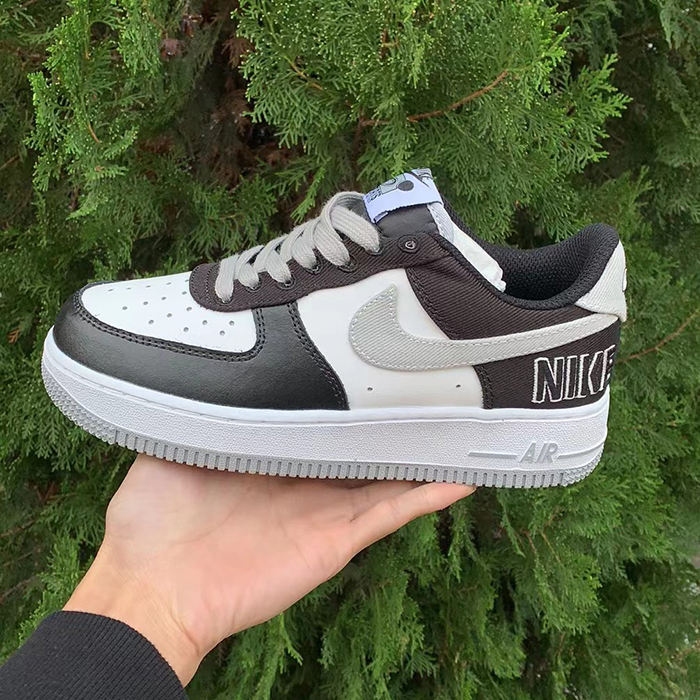 Air Force 1 AF1 Running Shoes-White/Black-8250968