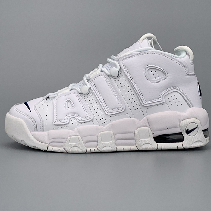 Air More Uptempo 96 QS Running Shoes-White/Black-6955491