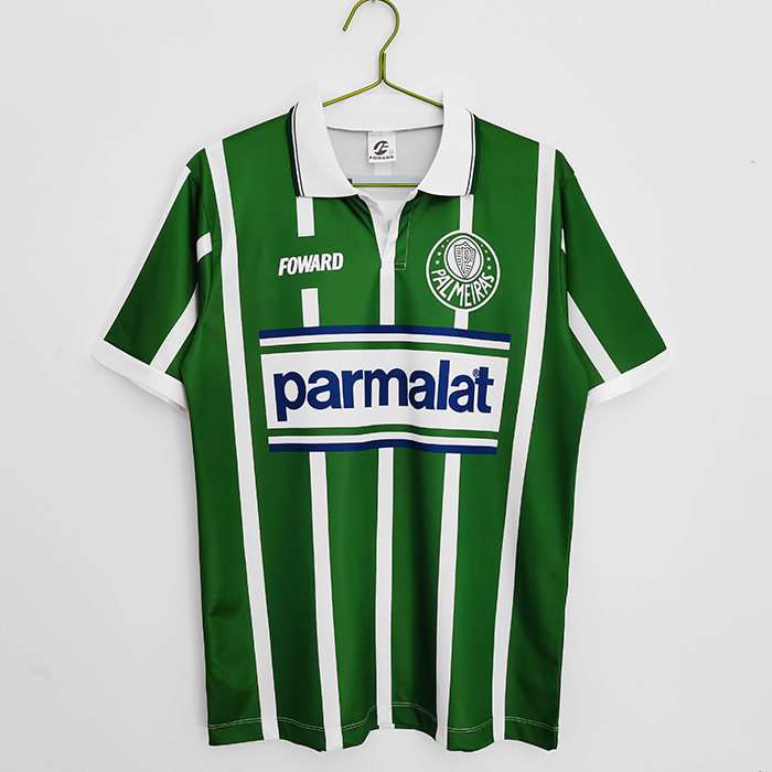Retro 1992 Palmeiras Home Green Jersey Kit short sleeve-5164737