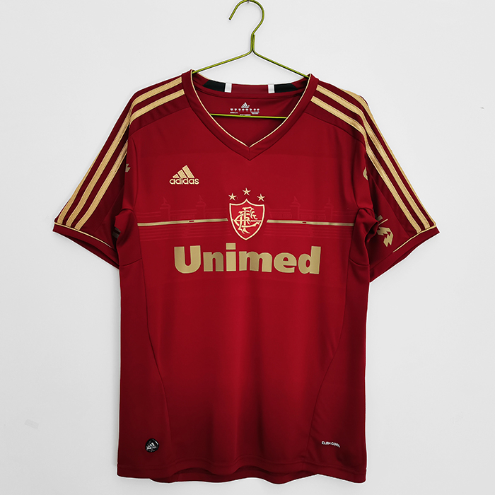 Retro 2012 Fluminense Away Red Jersey Kit short sleeve-2471826