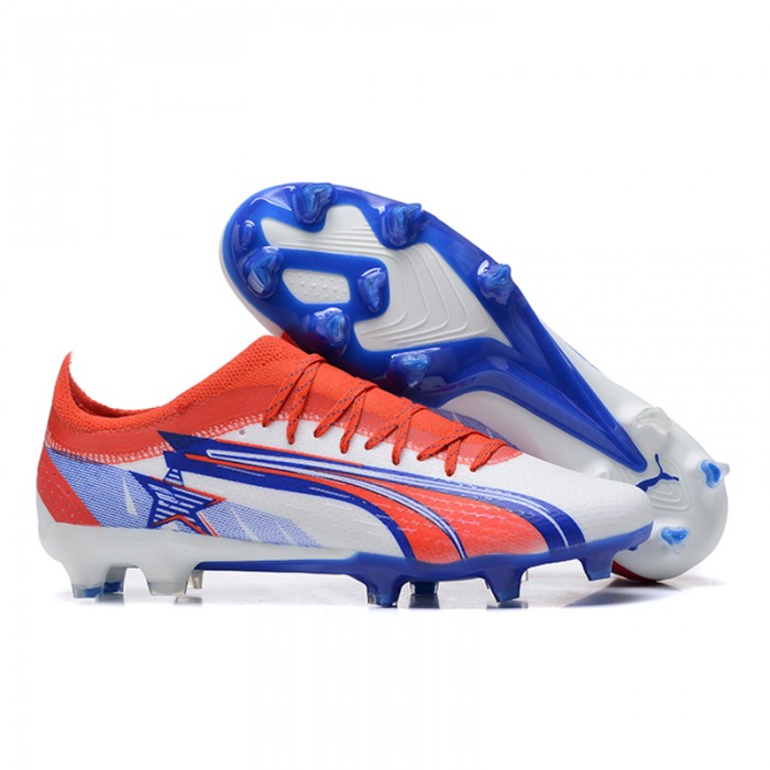 2022 World Cup Ultra Ultimate FG Soccer Shoes-White/Red-6291330