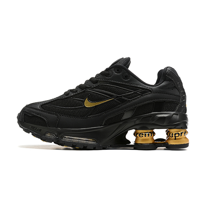 Supreme X Shox Ride 2 Gold Black Running Shoes-Black/Gold-9021022