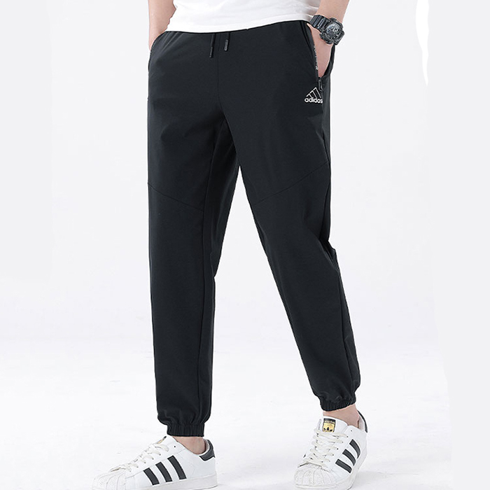 Fashion Casual Long Pants-Black-6510704