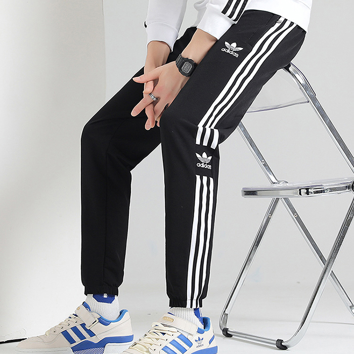 Fashion Casual Long Pants-Black-9377506