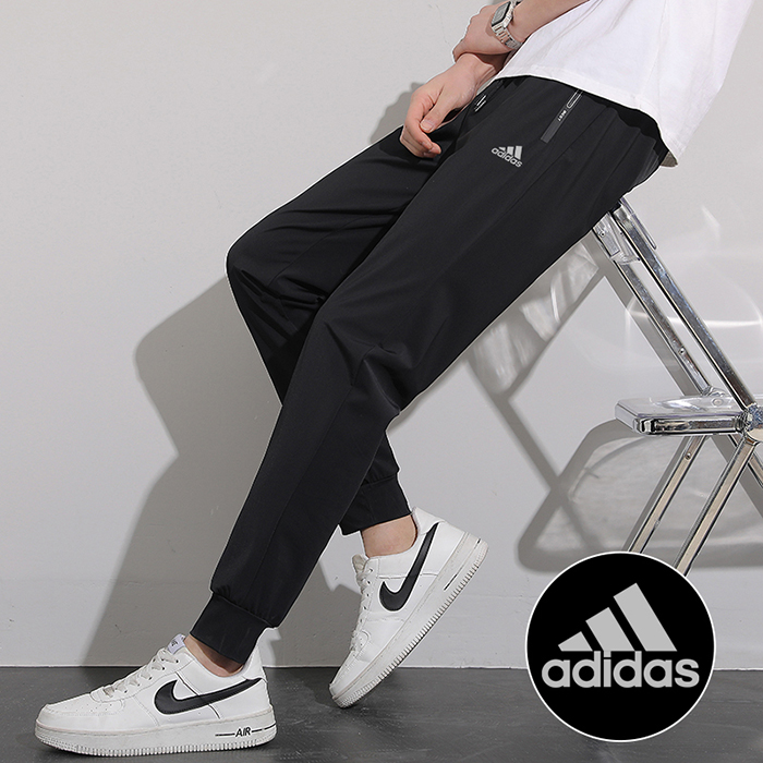 Fashion Casual Long Pants-Black-2147367
