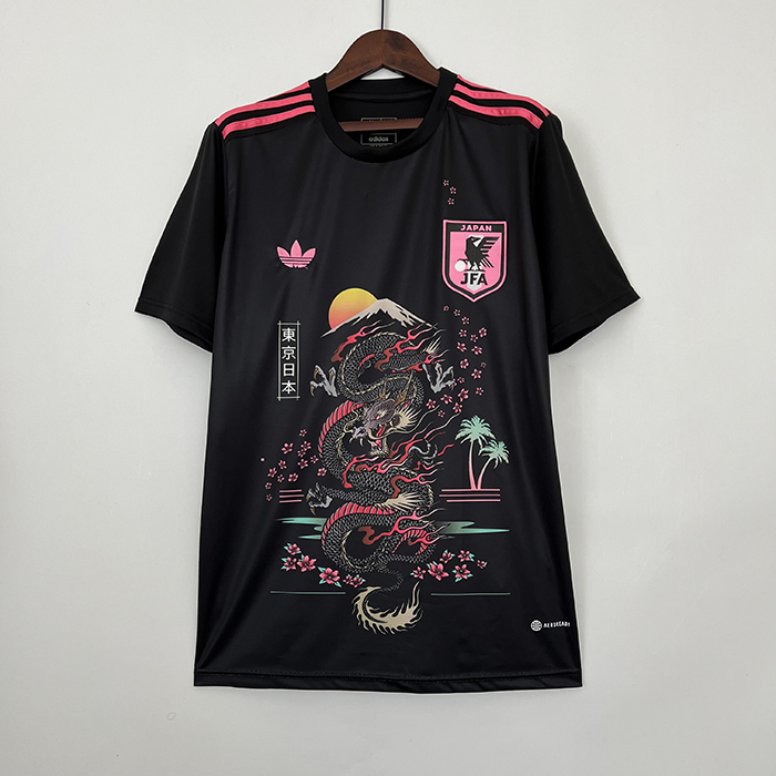 2023 Japan Special Edition Black Jersey Kit short sleeve-8635798