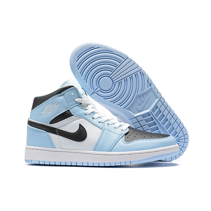 Air Jordan 1 Retro GS Ice Blue Running Shoes-Sky Blue/White-4907902