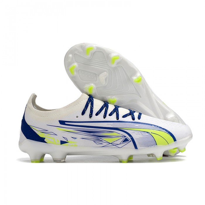 Ultra Ultimate FG Soccer Shoes-White/Blue-9562674