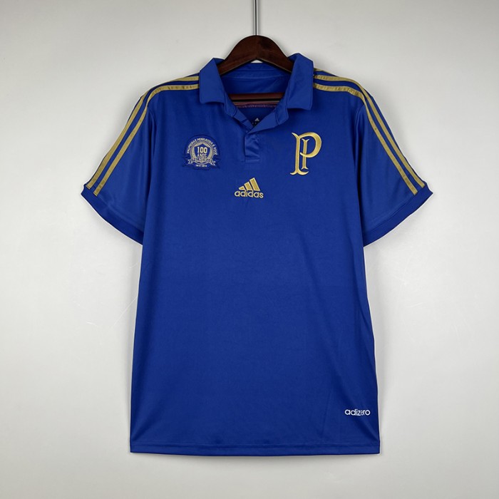 Retro 14/15 Palmeiras Blue Jersey Kit short sleeve-1555589