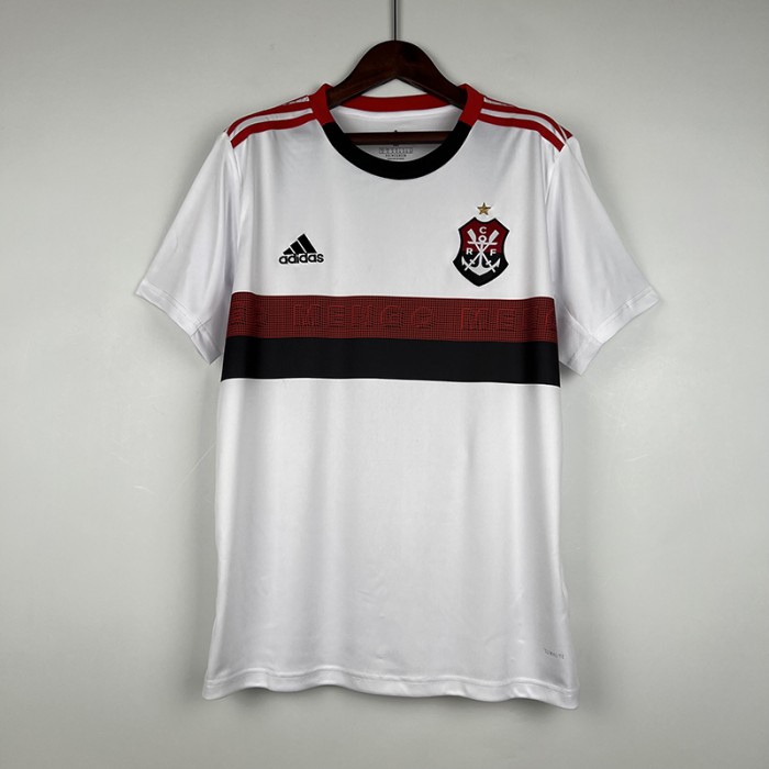 Retro 19/20 Flamengo Away White Jersey Kit short sleeve-602777