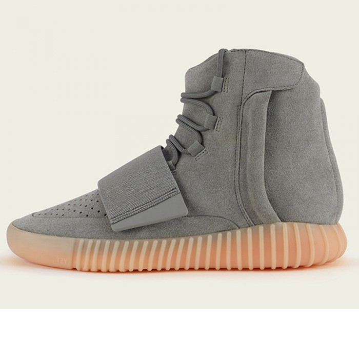 Kanye West Boost Yeezy 750 Running Shoes-Gray/Khkai-7601146