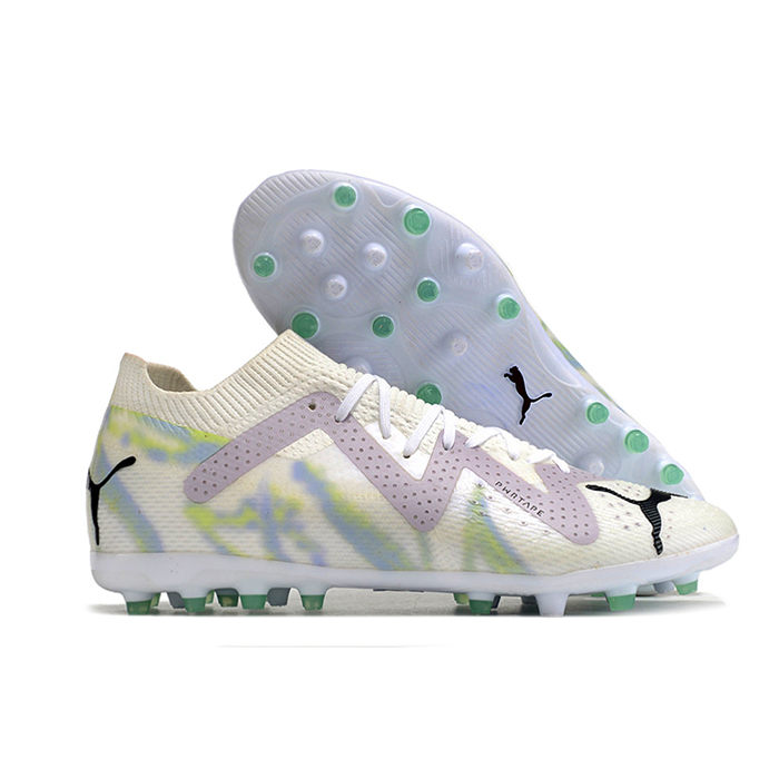 Future Ultimate MG Soccer Shoes-White/Gray-9710169