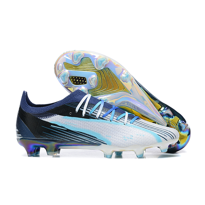 Ultra Ultimate FG Soccer Shoes-White/Blue-453422