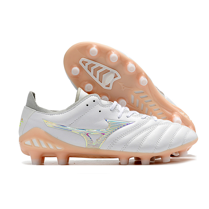 Morelia Neo 3 FG Soccer Shoes-White/Brown-253470